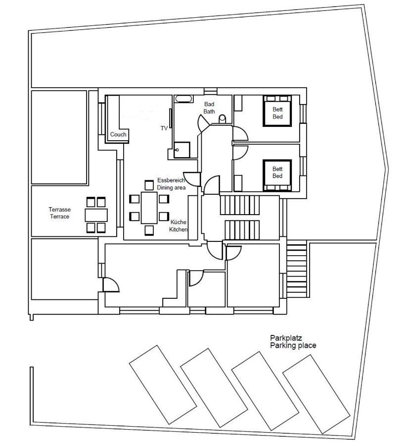 Apartment Im Huggn فلبمس المظهر الخارجي الصورة